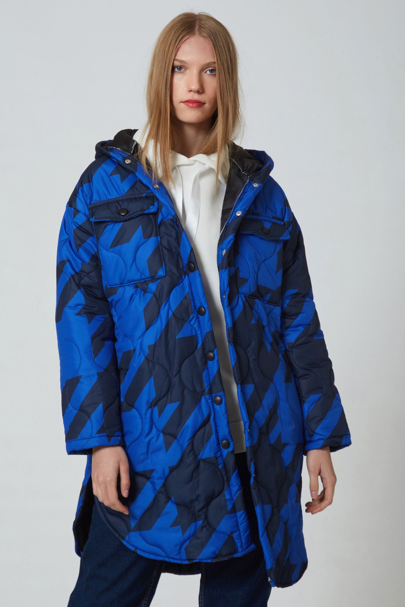 Two toned jacket